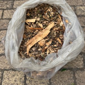 Rough wood Chip 30dm bagged