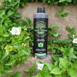 Neem Naturals Emulsified Cold Pressed Neem Oil Concentrate - Makes up to 50L 250ml