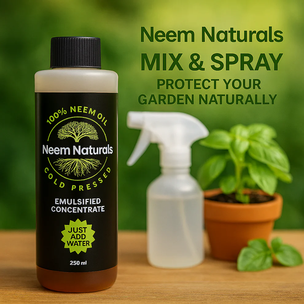 Neem Naturals Emulsified Cold Pressed Neem Oil Concentrate - Makes up to 50L 250ml - Image 3