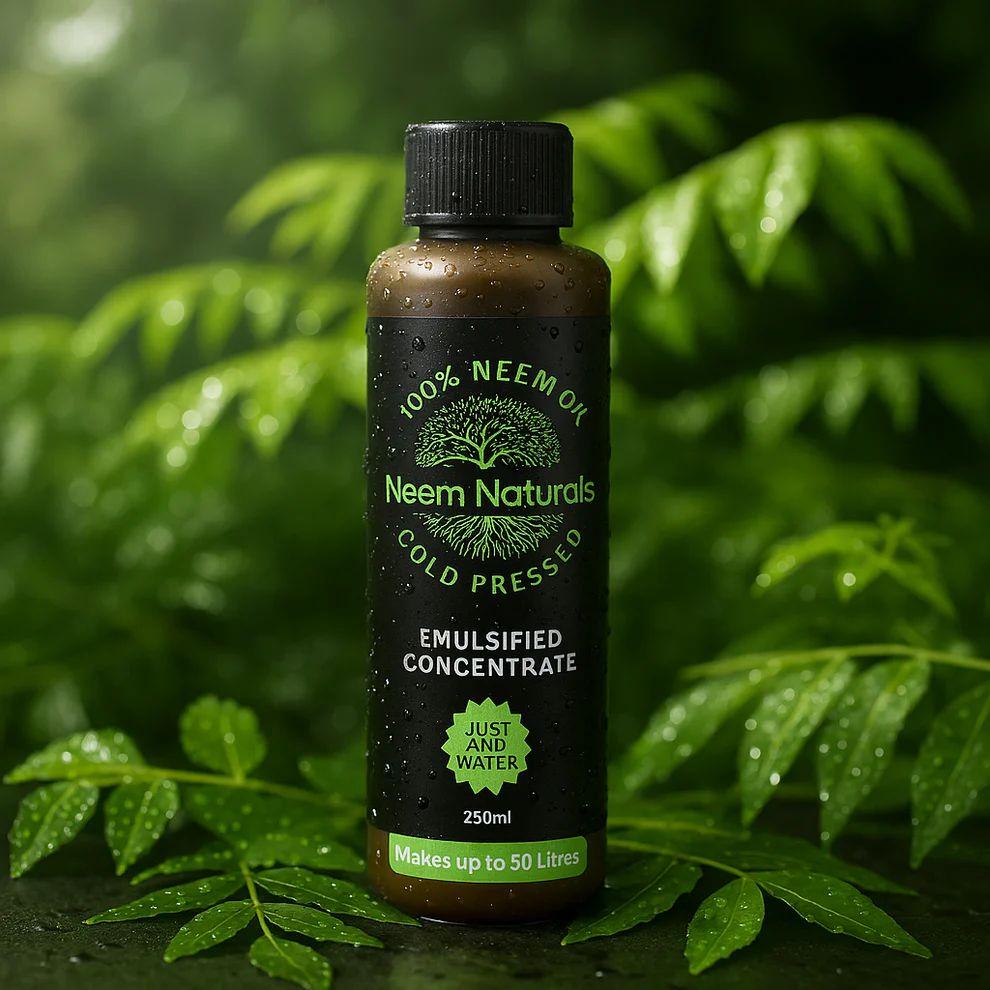 Neem Naturals Emulsified Cold Pressed Neem Oil Concentrate - Makes up to 50L 250ml - Image 2